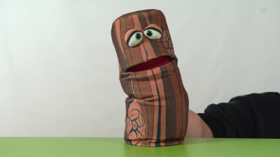 Living Puppets Handpuppe Vollpfosten Demo