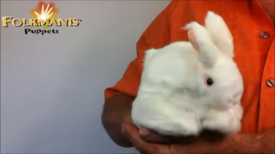 Video 2: Folkmanis Handpuppe schneeweißes Häschen