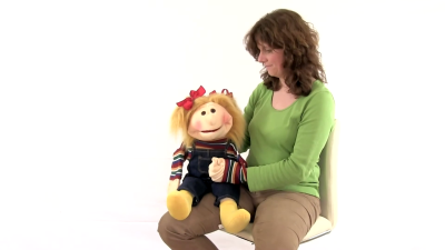 Video 1: Living Puppets hand puppet Maja, large