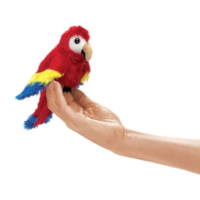 Folkmanis Fingerpuppe mini Papagei
