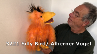 Video 1: Folkmanis Handpuppe alberner Vogel