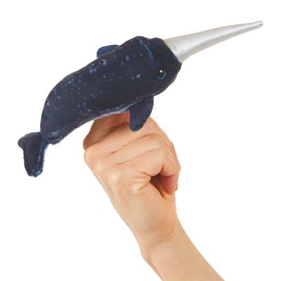 Folkmanis Fingerpuppe mini Narwal