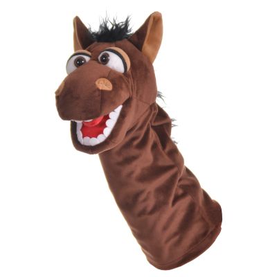 Living Puppets Strumpfhandpuppe Pferd Fred-Jonatan - Quasselwurm Familie