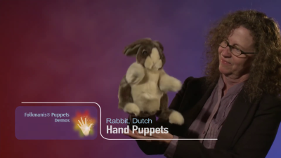 Folkmanis Handpuppe Hase (Holländer) Demo