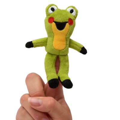 Fingerpuppe Frosch (Der Kleine Maulwurf) - munabo