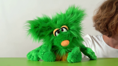 Living Puppets hand puppet Schotter - Monster to go! Demo