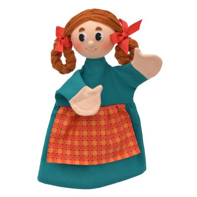 Kasperlepuppe Gretel - munabo Handpuppe