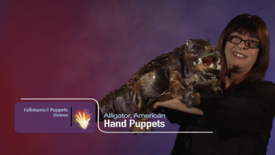 Video 1: Folkmanis Handpuppe Amerikanischer Alligator