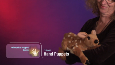 Video 1: Folkmanis Handpuppe Rehkitz