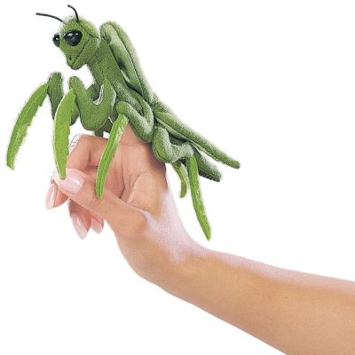 Folkmanis Mini Praying Mantis Finger Puppet