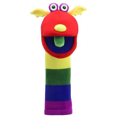 Monster Sockenhandpuppe Sunny - mit Geräusch - Puppet Company