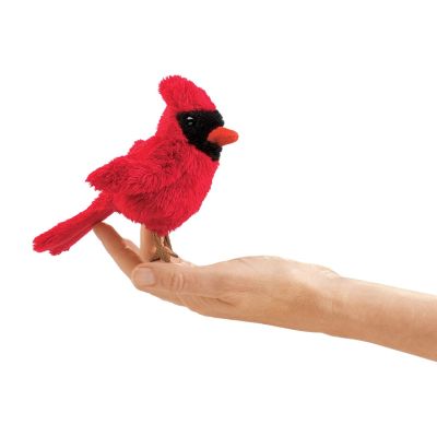 Folkmanis Fingerpuppe mini Kardinalvogel