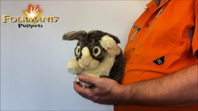 Folkmanis Handpuppe Hase (Holländer) Demo 2