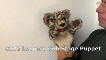 Folkmanis Handpuppe Leopardenjunges (Stage Puppet) Demo
